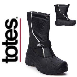 totes prince men's waterproof winter boots